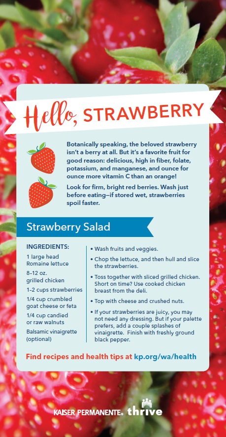 Simple Strawberry Salad Recipe