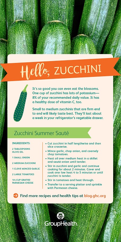 Summer Saute Zucchini Recipe