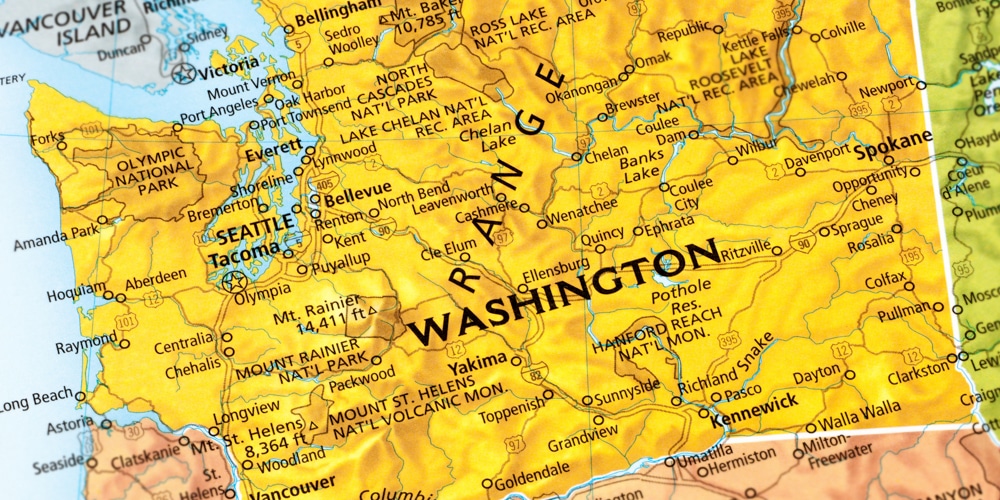 Which areas in Washington have the highest rates of skin cancer?